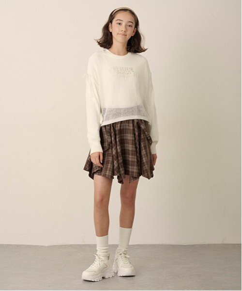 pom ponette junior（ポンポネット ジュニア） アンサンブル メッシュ 