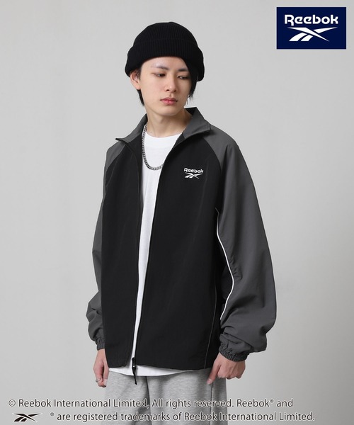 Reebok ブルゾン ジャンバー 「REEBOK」 ラグラン 袖ライン