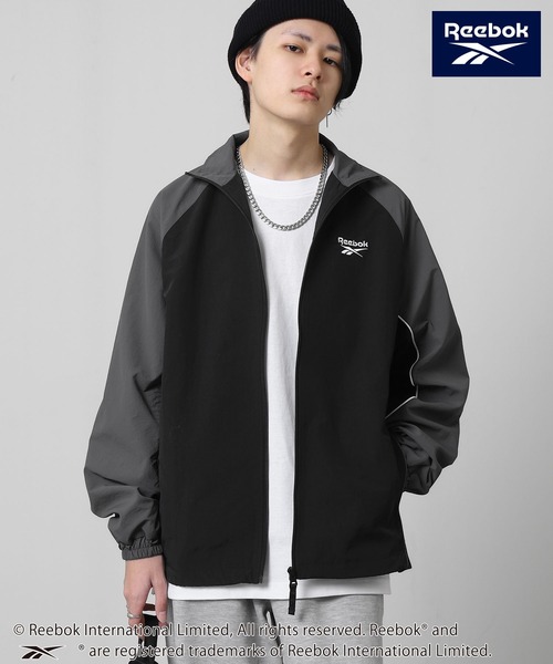 Reebok（リーボック） ブルゾン ジャンバー ラグラン 袖ライン