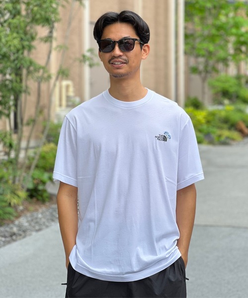 早い者勝ち!!! THE NORTH FACE ◆ S/S フラワーロゴティー FREAK'S STORE tシャツ THE NORTH FACE/ザ・ノース・フェイス S
