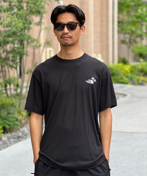 早い者勝ち!!! THE NORTH FACE ◆ S/S フラワーロゴティー FREAK'S STORE tシャツ THE NORTH FACE/ザ・ノース・フェイス S