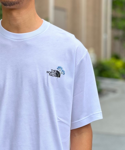 THE NORTH FACE tシャツ 「THE FACE」S/S Flower Logo Tee