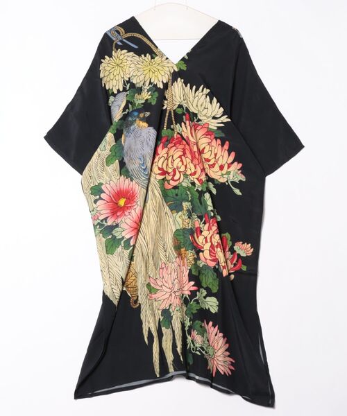 カヤ ワンピース 「カヤ」花鳥ワンピース : ZOZOTOWN Yahoo!店 - 通販