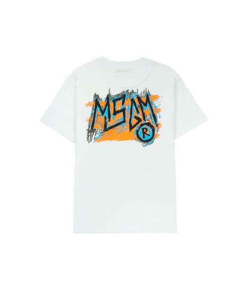 MSGM KIDS tシャツ MSGMメタルロゴTシャツ キッズ 子供服 男の子