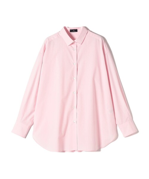 SHIPS for women / シップスウィメン SHIPS Primary Navy Label:コットン タイプライター ビッグ シャツ SHIPS for women / シップスウィメン Primary Navy Label