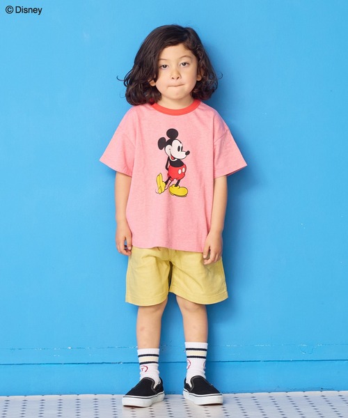 ウォルトディズニーワールド kids ミッキーマウス Tシャツ キッズ Disney tシャツ 「Disney/ディズニー」 MICKEY ミッキーマウス