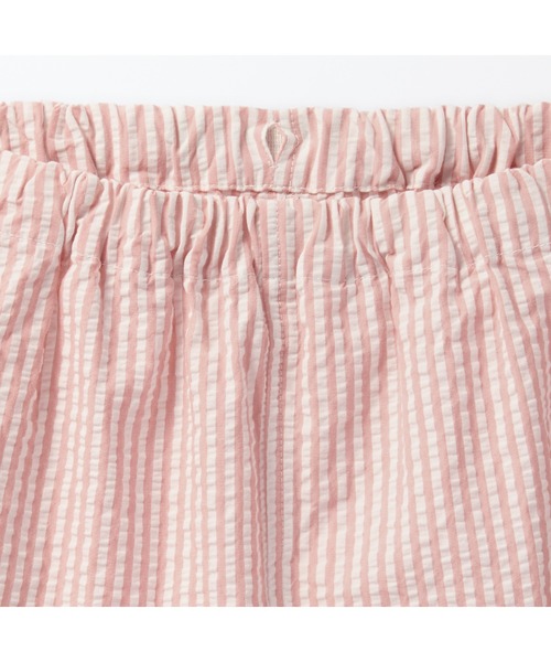 無印良品　サッカー織　マタニティパジャマ　ピンクチェック　M〜L 無印良品 サッカー織 マタニティパジャマ ピンクチェック M〜L