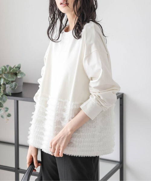 tシャツ 「再入荷」フェザープルオーバー レディース セール】【2025SS】FOREVER 21オーバーシャツ（シャツ/ブラウス