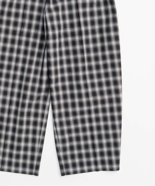MAISON SPECIAL スラックス パンツ Two Tuck Barrel Trousers