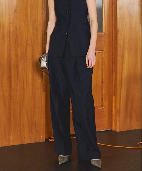 MAISON SPECIAL　スラックス　ブラック MAISON SPECIAL スラックス 「UNISEX」「LIMITED EDITION」Dress