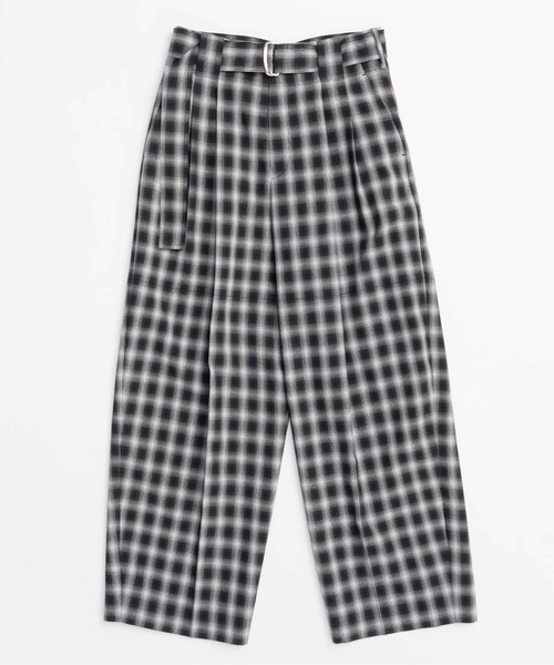 MAISON MARAIS メゾン マレ ツー タック ベルト スラックス Multi-Function】Tuck Belt Slacks – maré（マレ）オンラインストア