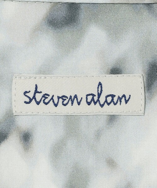 ブラウス シャツ 「Steven Alan」プリント パフスリーブ シャツ レディース STEVEN ALAN ブラウス シャツ 「Steven Alan」プリント