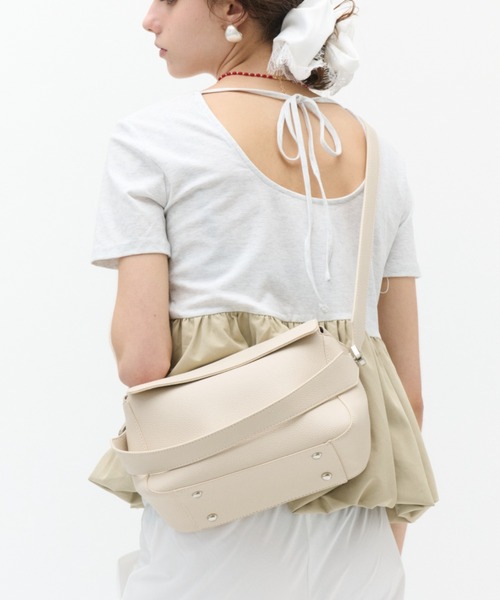 ショルダーバッグ バッグ Inside multi-pocket shoulder bag