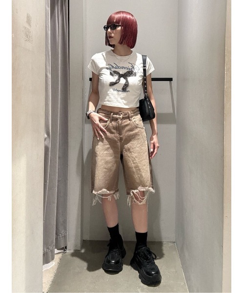 SLY tシャツ RIBBON COMPACT T/SH リボン コンパクト Tシャツ