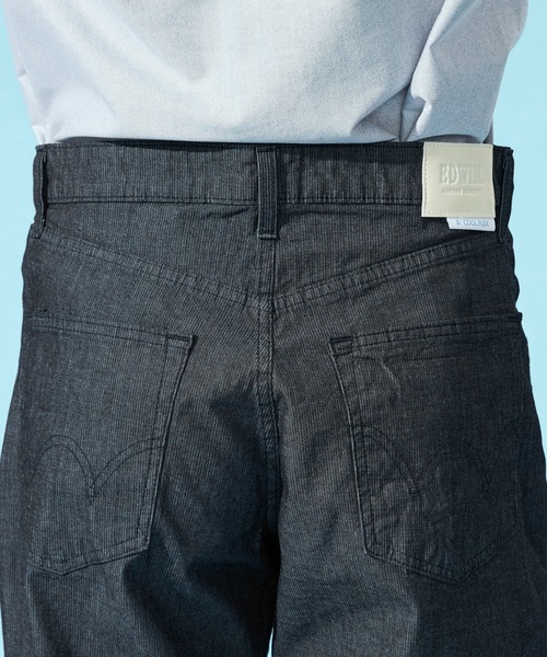 ジーンズ EDWIN エドウィン「夏用」COOL ルーズストレート ジーンズ デニムパンツ 涼しい メンズ | EDWIN | 09