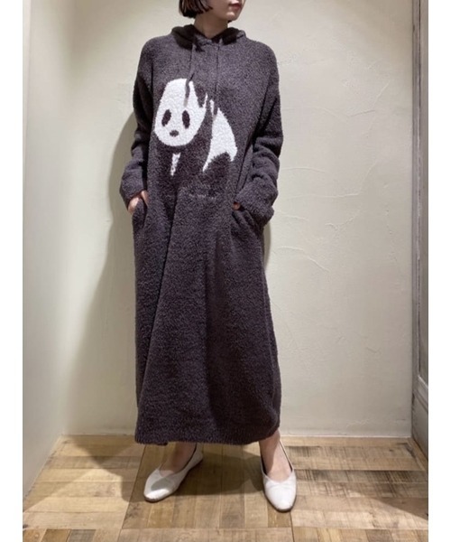 gelato pique 「gelato pique」 ニットワンピース ONE SIZE
