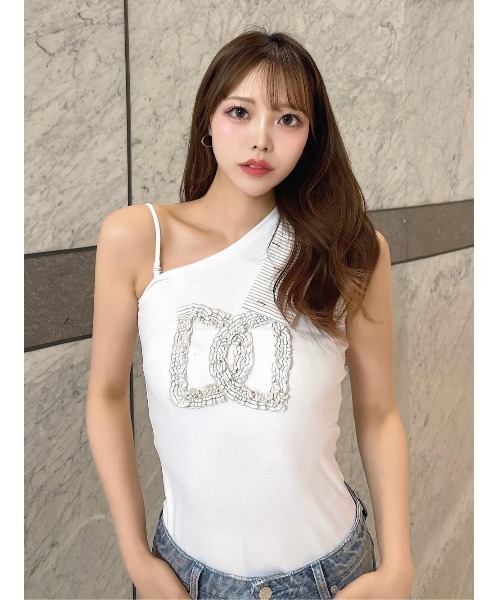 新品未使用♡Darich ビッグリボンワンショルトップス ビッグリボンワンショルトップス – Darich (ダーリッチ)