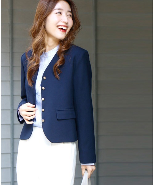 Ehre style 「Ehre style」 「LE TAILOR」ノーカラージャケット