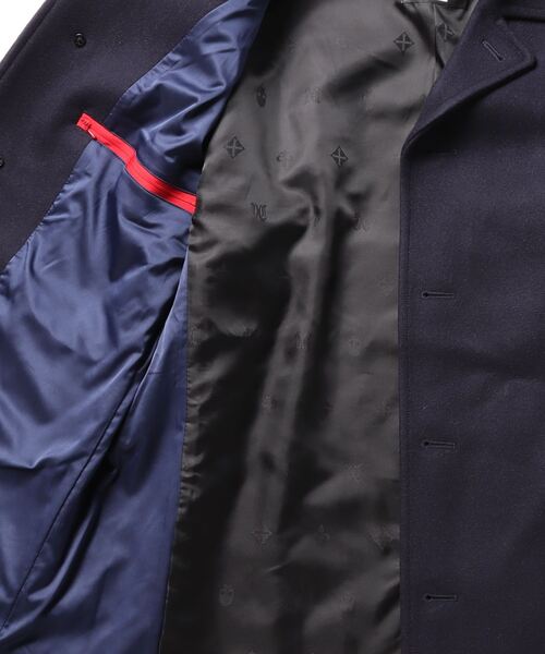 「CUSTOM CULTURE」 チェスターコート 3 グリーン メンズ_画像4