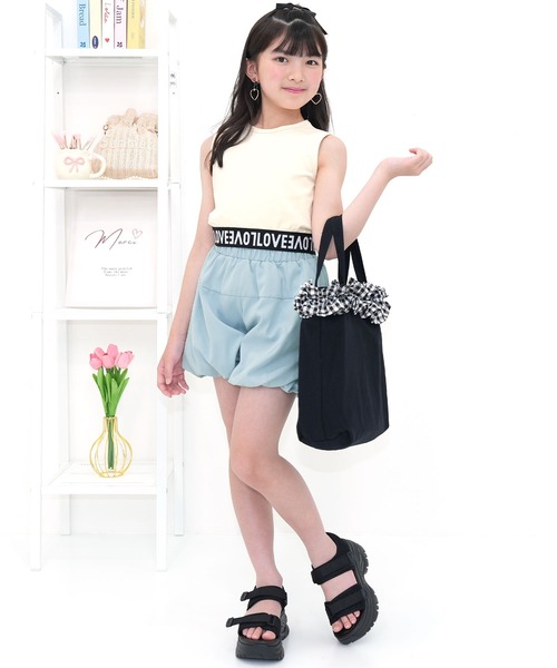 Bee des Bee パンツ バルーンショートパンツ キッズ 子供服 女の子