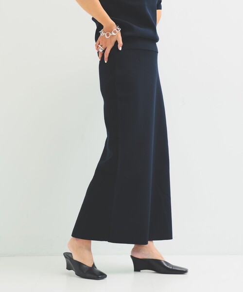 Demi-Luxe BEAMS スカート シンプル タイト ニットスカート .M