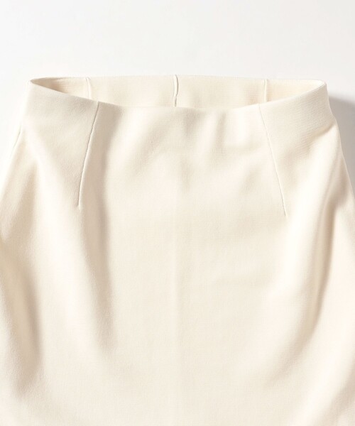 C　Demi-Luxe BEAMS  ニットトップス&スカート 黒 Demi-Luxe BEAMS スカート シンプル タイト ニットスカート .M