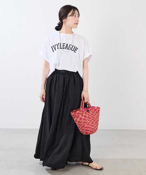 tシャツ IVYLEAGUE”ロゴT-shirt レディース MICA&DEAL tシャツ IVYLEAGUE”ロゴT-shirt レディース