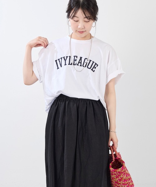 tシャツ IVYLEAGUE”ロゴT-shirt レディース MICA&DEAL tシャツ IVYLEAGUE”ロゴT-shirt レディース