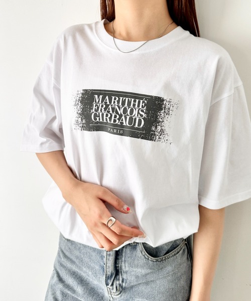 MARITHE + FRANCOIS GIRBAUD tシャツ GIRBAUD(マリテフランソワ