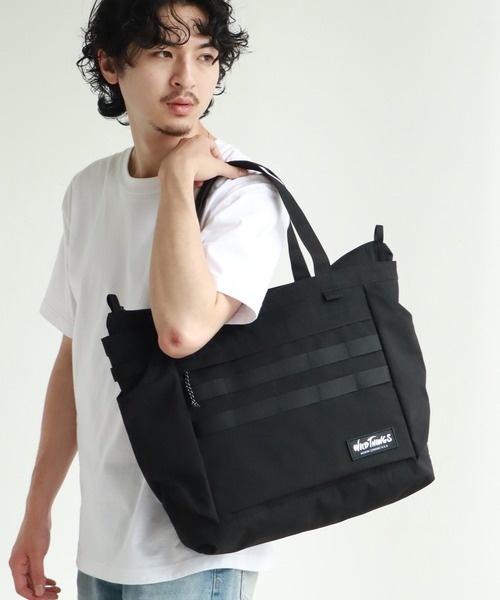 トートバッグ 「WILD THINGS/ワイルドシングス」インバッグ付き トートバッグ(容量：約20L) メンズ レディース