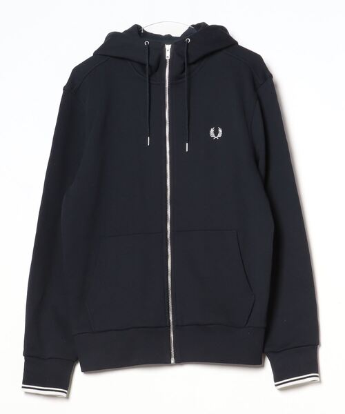FRED PERRY ジップアップパーカー M FRED PERRY フレッドペリー パーカー ジップアップ メンズ