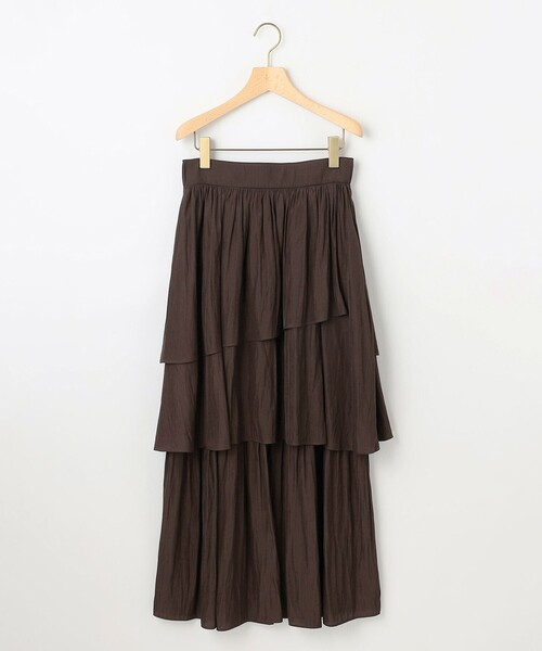 組曲（KUMIKYOKU） スカート 「入江未悠さんコラボ」ギャザーライト