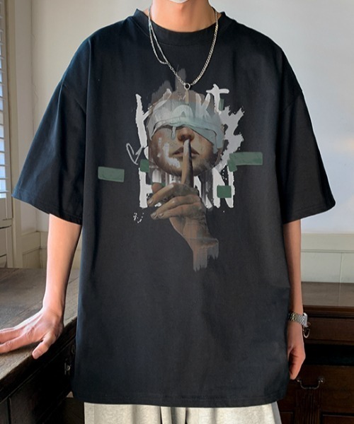 「MGV」 半袖Tシャツ MEDIUM ブラック メンズ