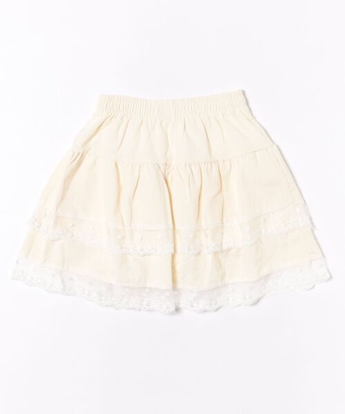 スカート レース フリル シュリンク加工 スカート : ZOZOTOWN Yahoo!店