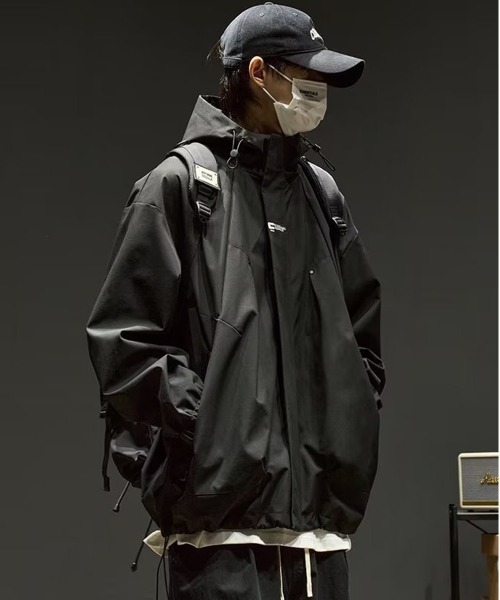 NEW GENTLEMAN マウンテンパーカー X-LARGE ブラック メンズ
