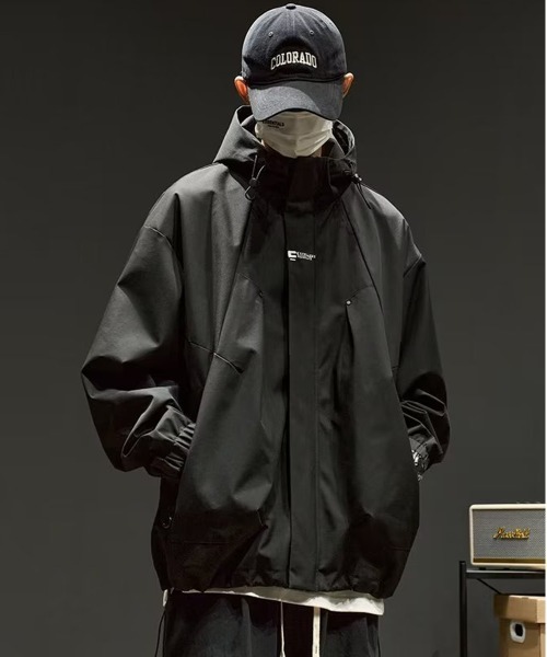 NEW GENTLEMAN マウンテンパーカー X-LARGE ブラック メンズ