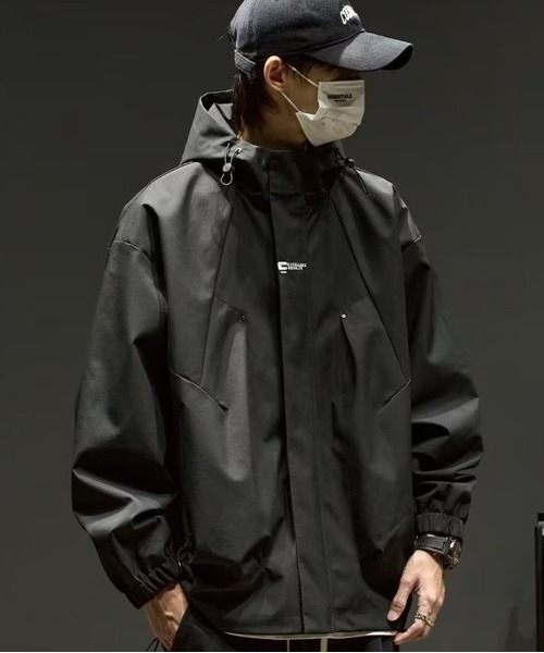 NEW GENTLEMAN マウンテンパーカー X-LARGE ブラック メンズ