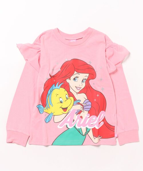Disney（ディズニー） tシャツ プリンセス / ラメロンT 0770K キッズ