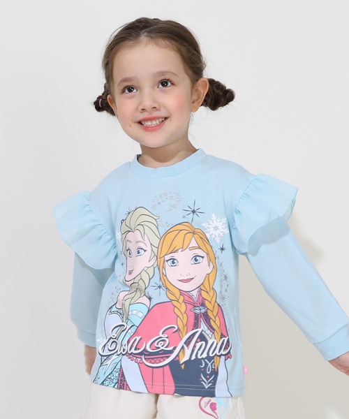 Disney（ディズニー） tシャツ プリンセス / ラメロンT 0770K キッズ