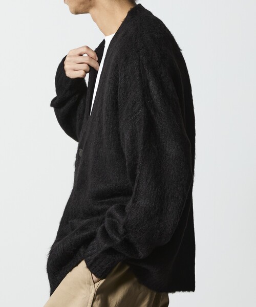 カーディガン 限定展開 Relax Fit リラックスフィット シャギーニット ルーズカーディガン メンズ | FREAK'S STORE | 25