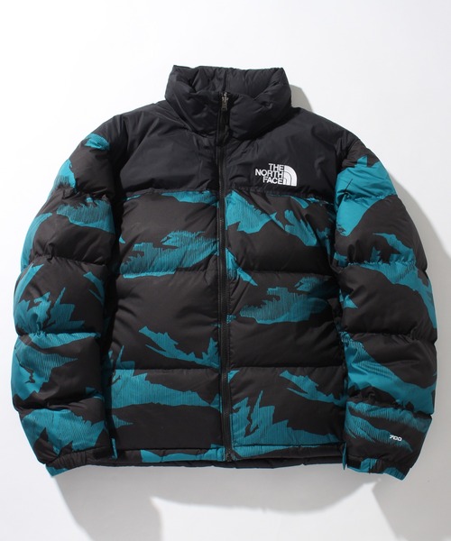 THE NORTH FACE 「THE FACE」 ダウンジャケット S グリーン