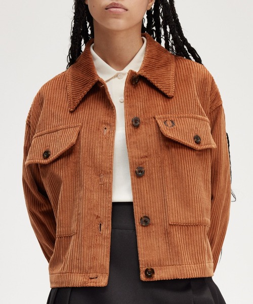 FRED PERRY（フレッドペリー） ジャケット 10 オレンジ レディース
