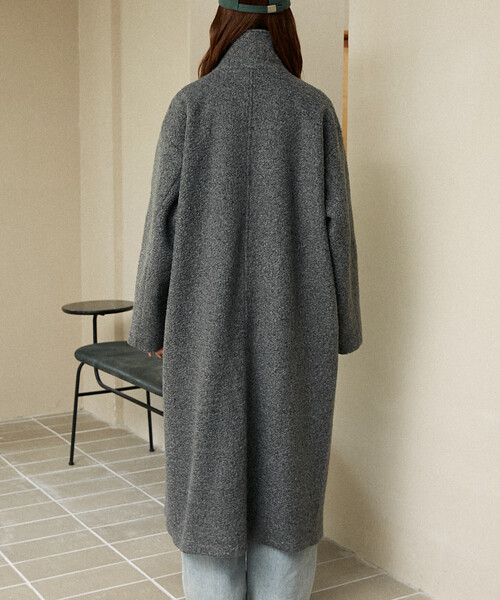 the hepstar マルチカラー 毛皮コート 2色展開】Meridian ミックス