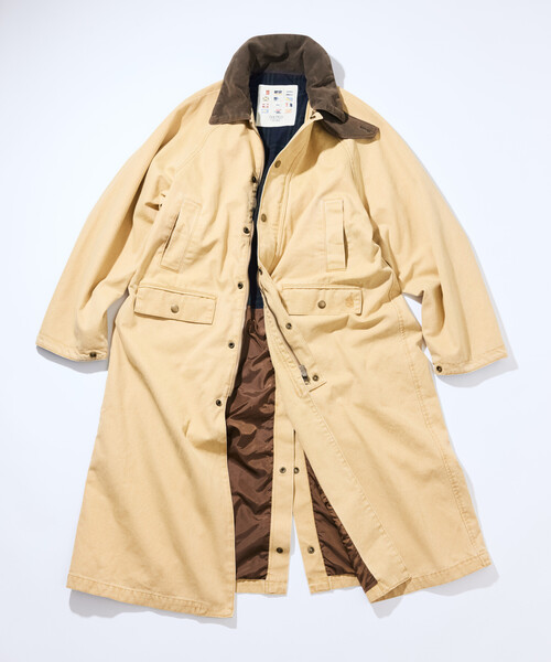 ステンカラーコート コート NAUTICA/ノーティカ クラッシュド ダックロングコート ヴィンテージ レディース | FREAK'S STORE | 06