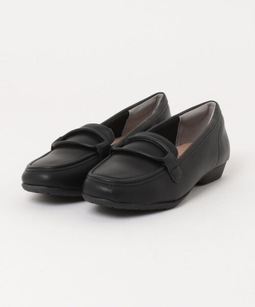 ELLE PLANETTE size 25cm ・内羽根ストレートチップビジネスシューズ ブラック 甲皮 牛革底材 合成底 ELLE PLANETTE