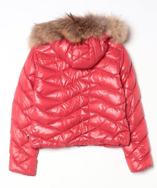 「Pyrenex」 ジャケット 00 レッド レディース_画像2