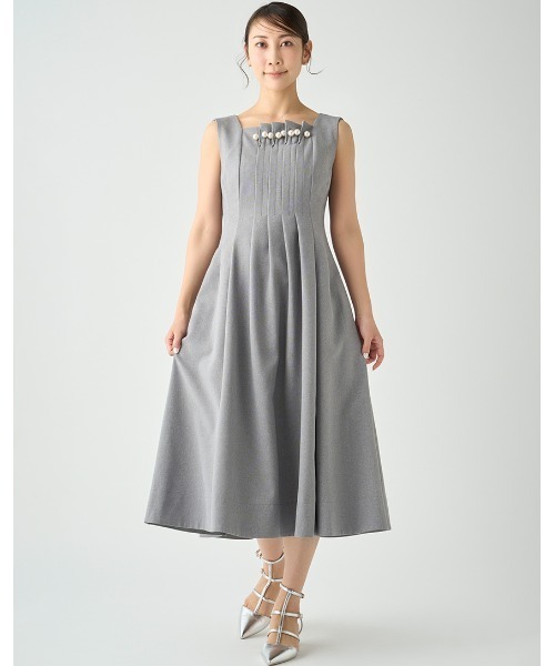 CELFORD（セルフォード） ノースリーブワンピース 38 グレー