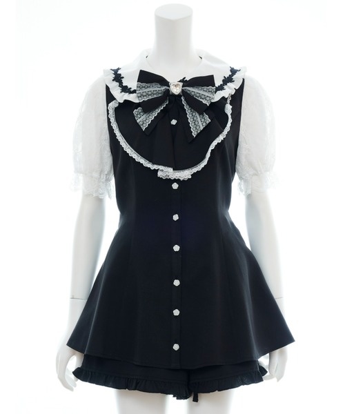 「Secret Honey」 セットアップ MEDIUM ブラック レディースの画像
