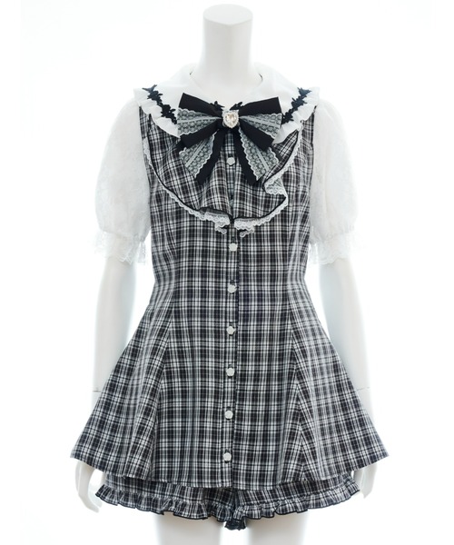 「Secret Honey」 セットアップ MEDIUM ブラック レディースの画像