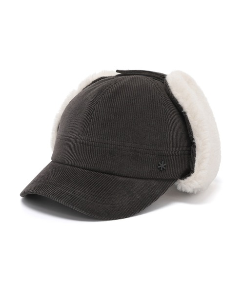 snow peak（スノーピーク） Snow Peak / Merino Wool Corduroy Ear Cap